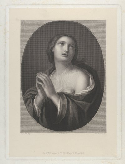 Ženská personifikace Hope..., ca. 1835-81. od Giovanni Buonafede