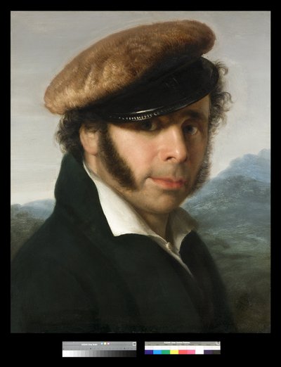 Portrét Pietra Ronzoniho, 1825 od Giovanni Carnovali