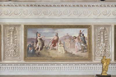 Umučení svatého Matouše, z Příběhů Kristových od Giovanni Chiarini