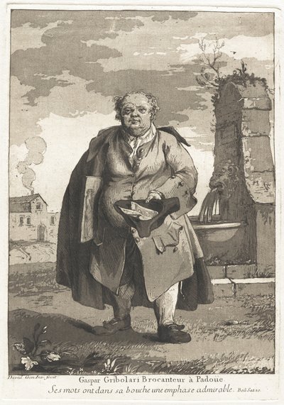 Gaspar Gribolari Secondhand Dealer v Padově (Gaspar Gribolari, Secondhand Dealer v Padově) od Giovanni David
