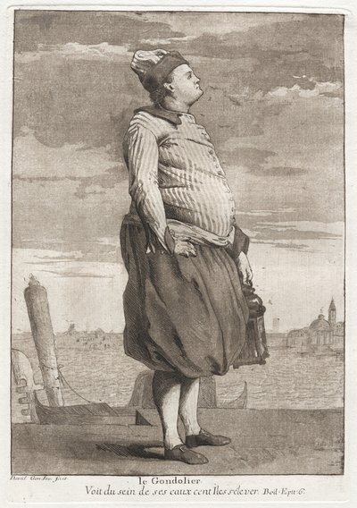 Le Gondolier (Gondoliér) od Giovanni David