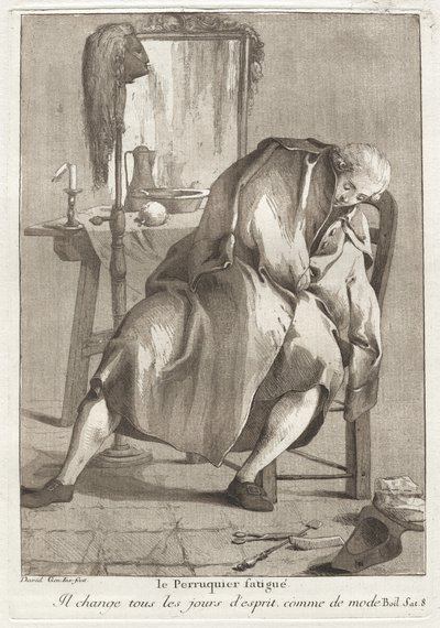 Unavený parukář od Giovanni David