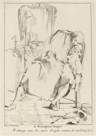 Unavený parukář od Giovanni David