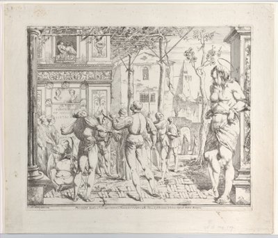 Umučení svatého Kryštofa, Secondo Quadro, 1776. od Giovanni David