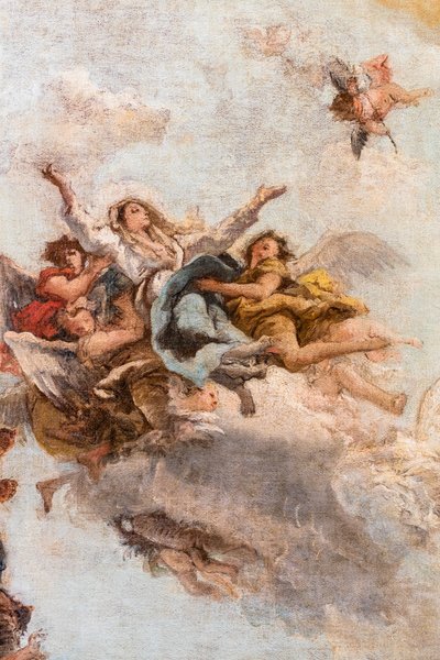 Předpoklad od Giovanni Domenico (circle of) Tiepolo