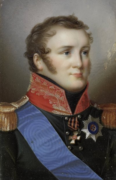 Alexandr I., ruský císař, 1805-15 od Giovanni Domenico Bossi