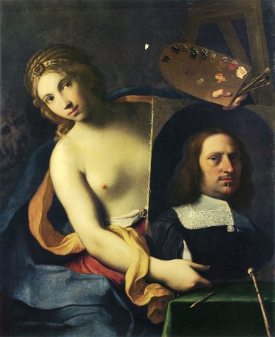 Alegorie malby od Giovanni Domenico Cerrini