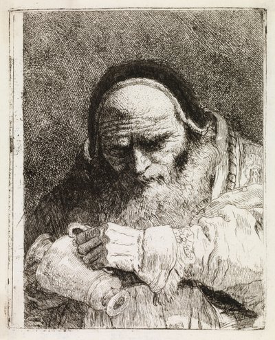 Papež s džbánem v ruce od Giovanni Domenico Tiepolo