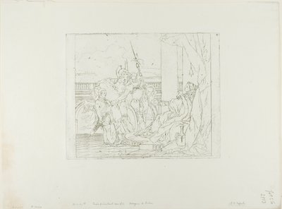 Aeneas představuje Dido svého syna Ascania od Giovanni Domenico Tiepolo