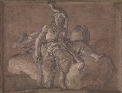 Afrika. od Giovanni Domenico Tiepolo