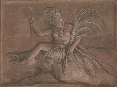 Amerika. od Giovanni Domenico Tiepolo