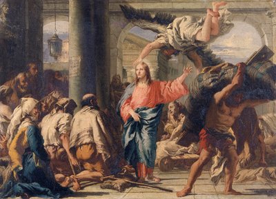 „Kristus u jezera Bethesda“, 1780 od Giovanni Domenico Tiepolo