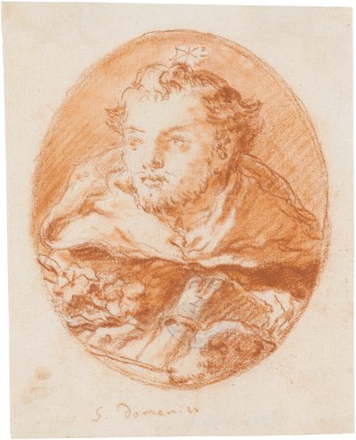 Der heilige Dominikus od Giovanni Domenico Tiepolo