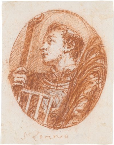 Der heilige Laurentius od Giovanni Domenico Tiepolo