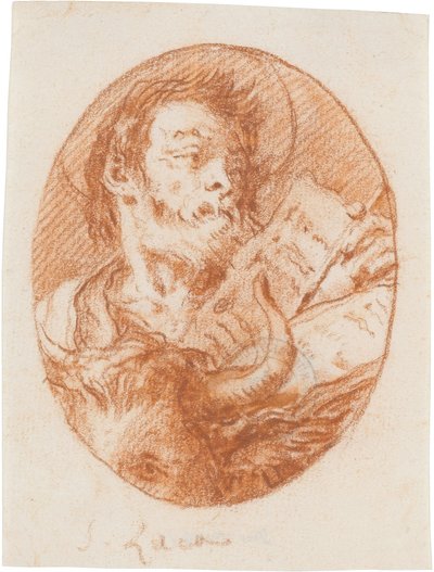 Der heilige Lukas od Giovanni Domenico Tiepolo