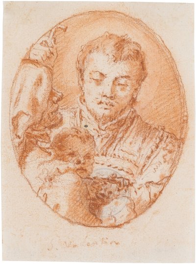Der heilige Valentin od Giovanni Domenico Tiepolo