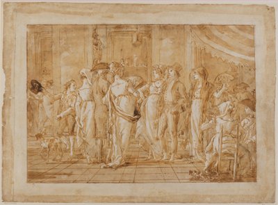 „Na náměstí“ od Giovanni Domenico Tiepolo