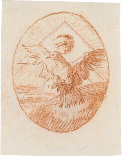 Taube und Auge Gottes, Sinnbild des Heiligen Geistes od Giovanni Domenico Tiepolo