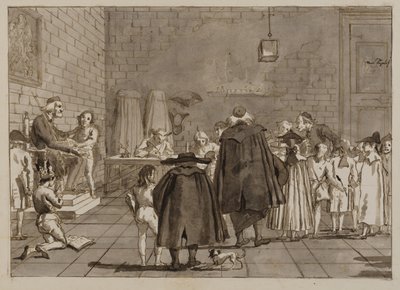 Škola od Giovanni Domenico Tiepolo