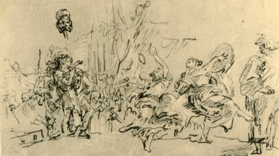 The Triumph of David, c1759, 1928 od Giovanni Domenico Tiepolo
