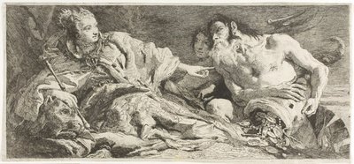 Benátky přijímají Neptunovu poctu od Giovanni Domenico Tiepolo