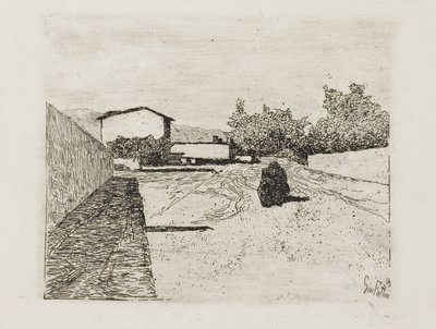 Ulice od Giovanni Fattori