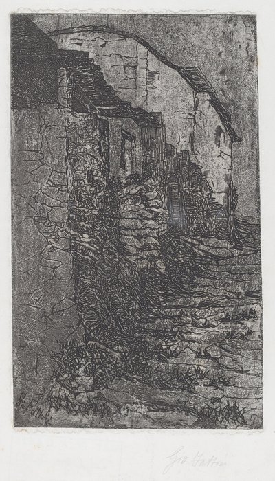 Bauco u Říma [Bauco u Říma] od Giovanni Fattori
