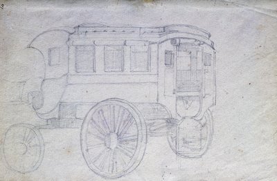 Vozík od Giovanni Fattori