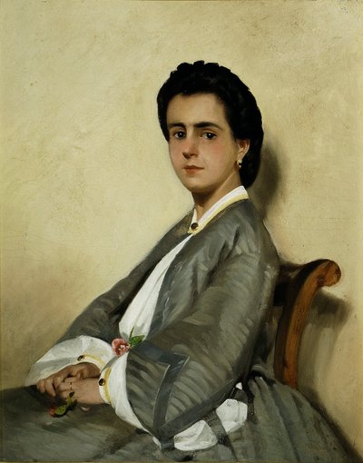 Italsky: Cousin Argia od Giovanni Fattori