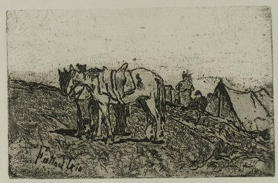 Manévry od Giovanni Fattori