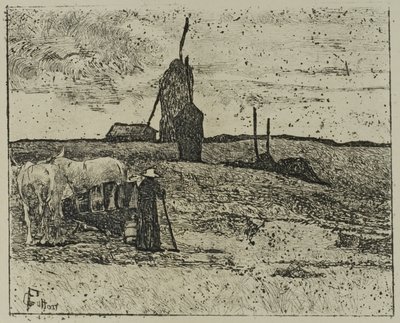 Maremma v Toskánsku od Giovanni Fattori