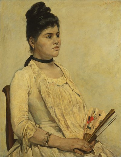 Portrét nevlastní dcery od Giovanni Fattori