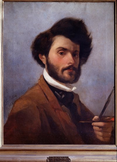 Autoportrét ve věku 29 let (malba od Giovanni Fattori
