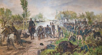Bitva u Custozy od Giovanni Fattori