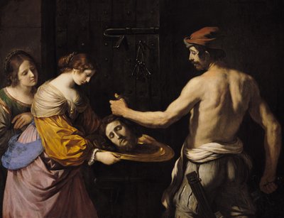 Salome přijímá hlavu svatého Jana Křtitele, 1637 od Giovanni Francesco Barbieri