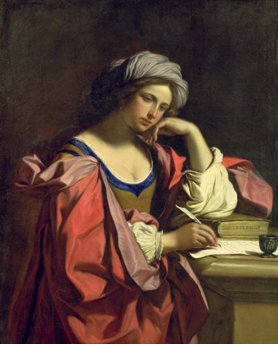 Perská Sibyla od Giovanni Francesco Barbieri