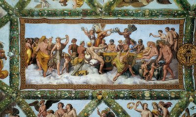 Svatba Amora a Psyché. 1510-1517 od Giovanni Francesco Penni