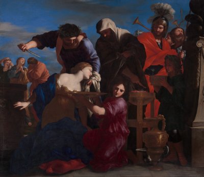 Oběť Polyxeny. od Giovanni Francesco Romanelli