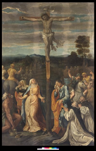 Ukřižování, 1541-45 od Giovanni Fratino