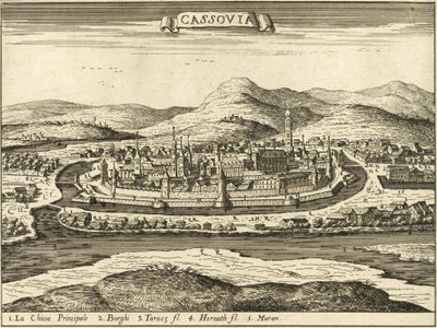 Košický hrad (Giovanni Giacomo De Rossi, 1683) od Giovanni Giacomo De Rossi