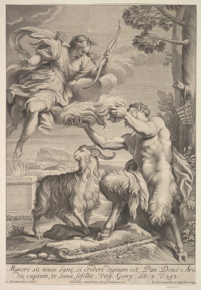Pánev překazila Diana, 1675-1741. od Giovanni Girolamo Frezza