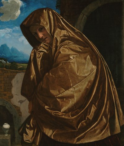 Svatá Máří Magdaléna u hrobu od Giovanni Girolamo Savoldo