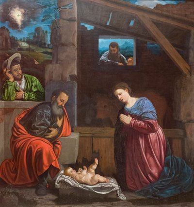 Klanění pastýřů od Giovanni Girolamo Savoldo