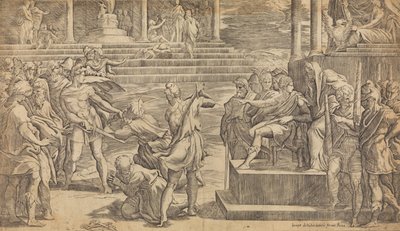 Umučení svatého Petra a Pavla, ca. 1527. od Giovanni Jacopo Caraglio