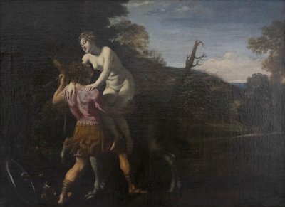 Roger osvobozuje Angeliku, asi 1616 (olej na plátně) od Giovanni Lanfranco
