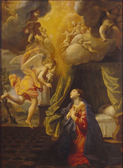 Zvěstování, c. 1615. od Giovanni Lanfranco