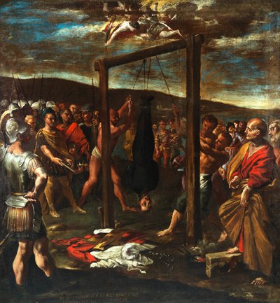 Umučení svatého Josefa Presbytera, cca 1640-1645. od Giovanni Lanfranco