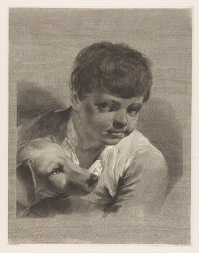 Chlapec se psem od Giovanni Marco Pitteri