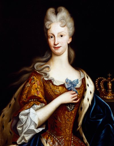 Portrét Elisabeth Farnese (Parma od Giovanni Maria delle called Mulinaretto Piane