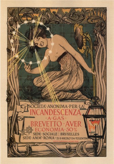 Společnost Glow, 1895 od Giovanni Mataloni